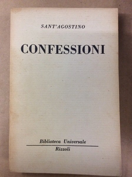 CONFESSIONI.