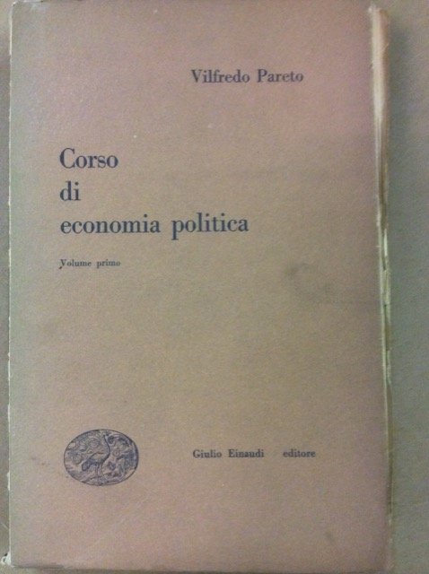 CORSO DI ECONOMIA POLITICA. 2 Volumi.