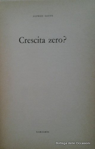 CRESCITA ZERO.