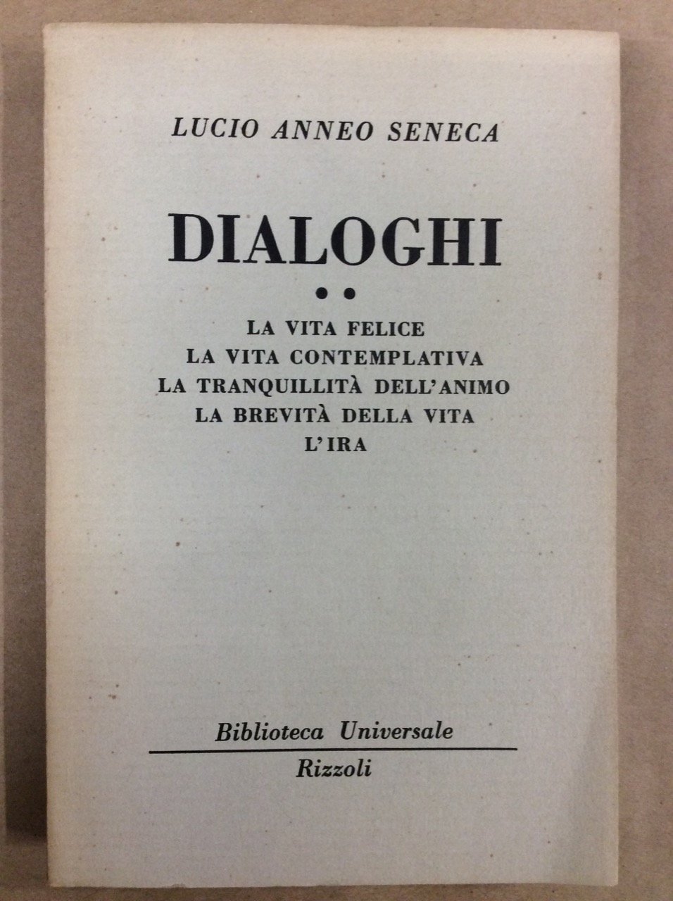 DIALOGHI. VOLUME SECONDO. | Immagine principale