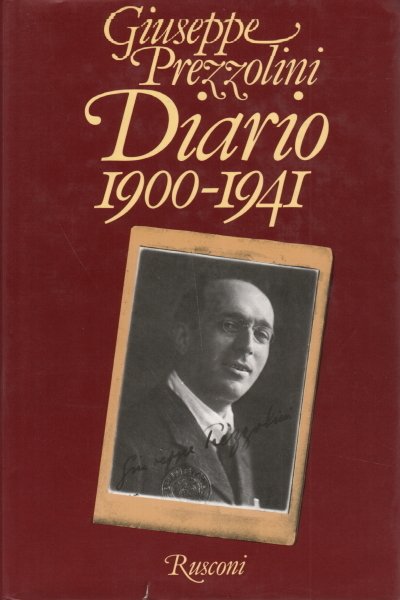 DIARIO 1900-1941. | Immagine principale