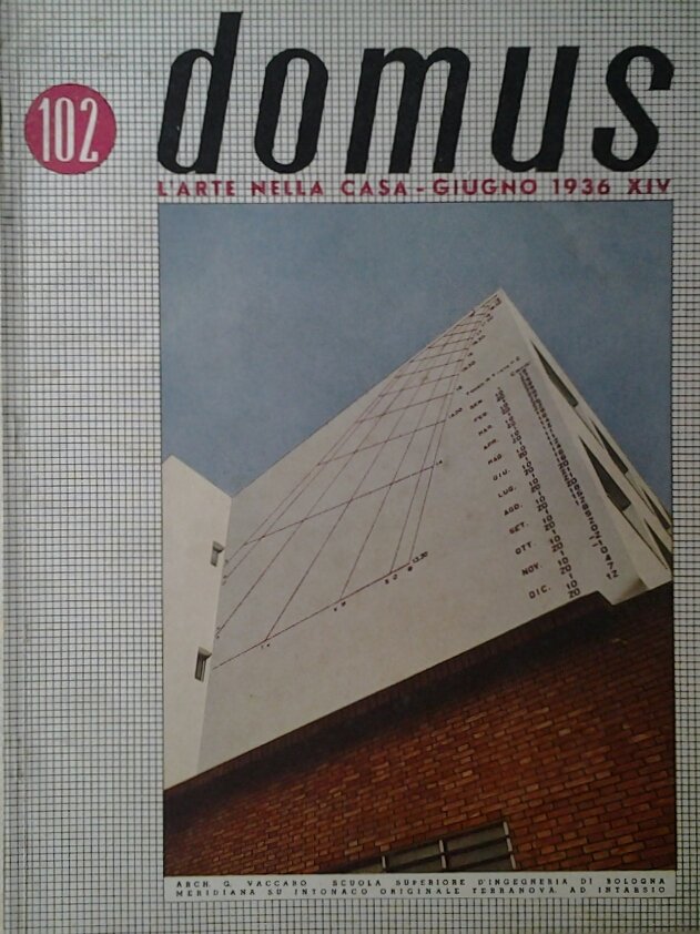 DOMUS. N. 102. Giugno 1936. - L'arte nella casa. Rivista … | Immagine principale