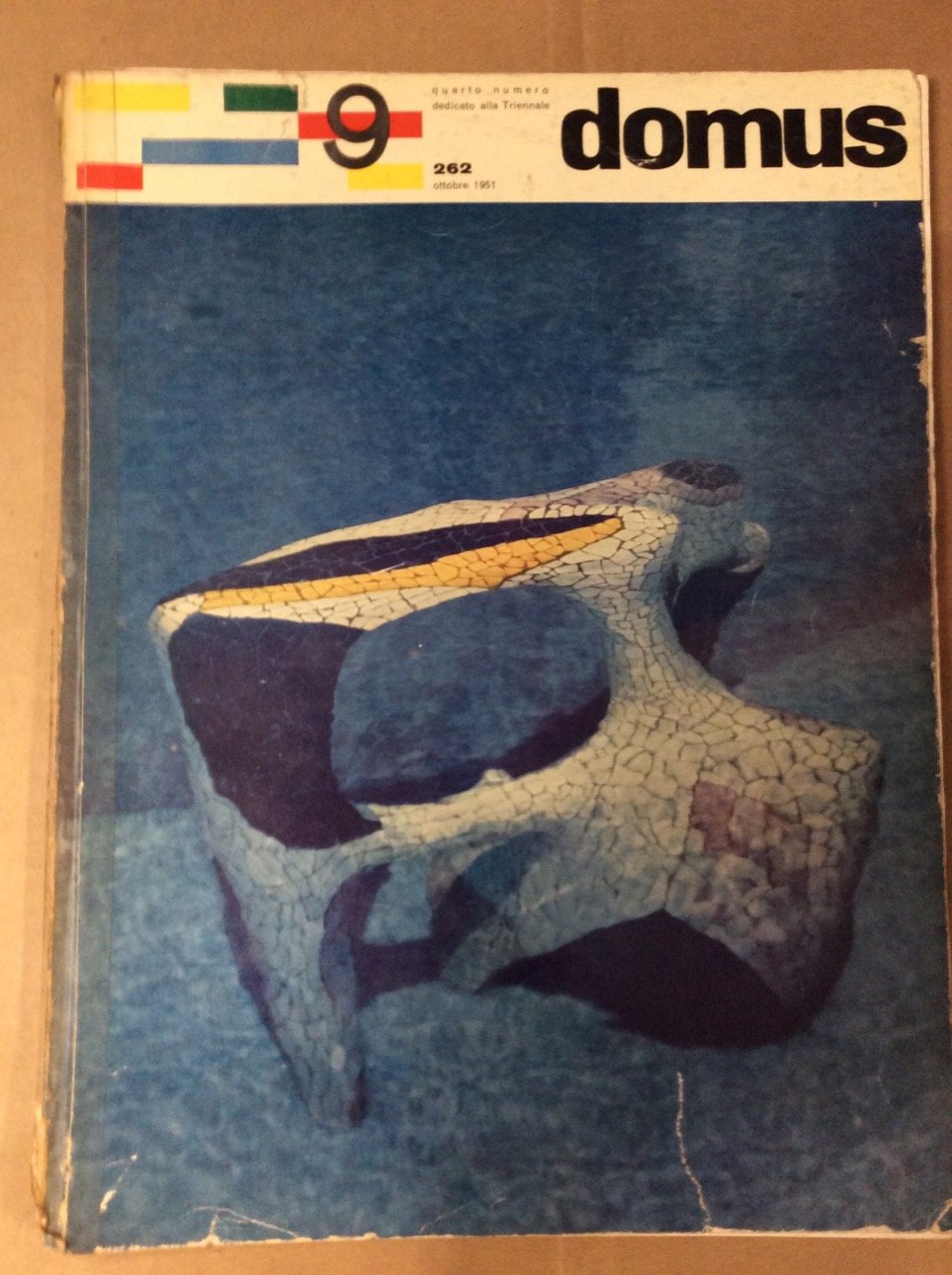 DOMUS. N. 262. Ottobre 1951. - Rivista mensile di architettura, … | Immagine principale