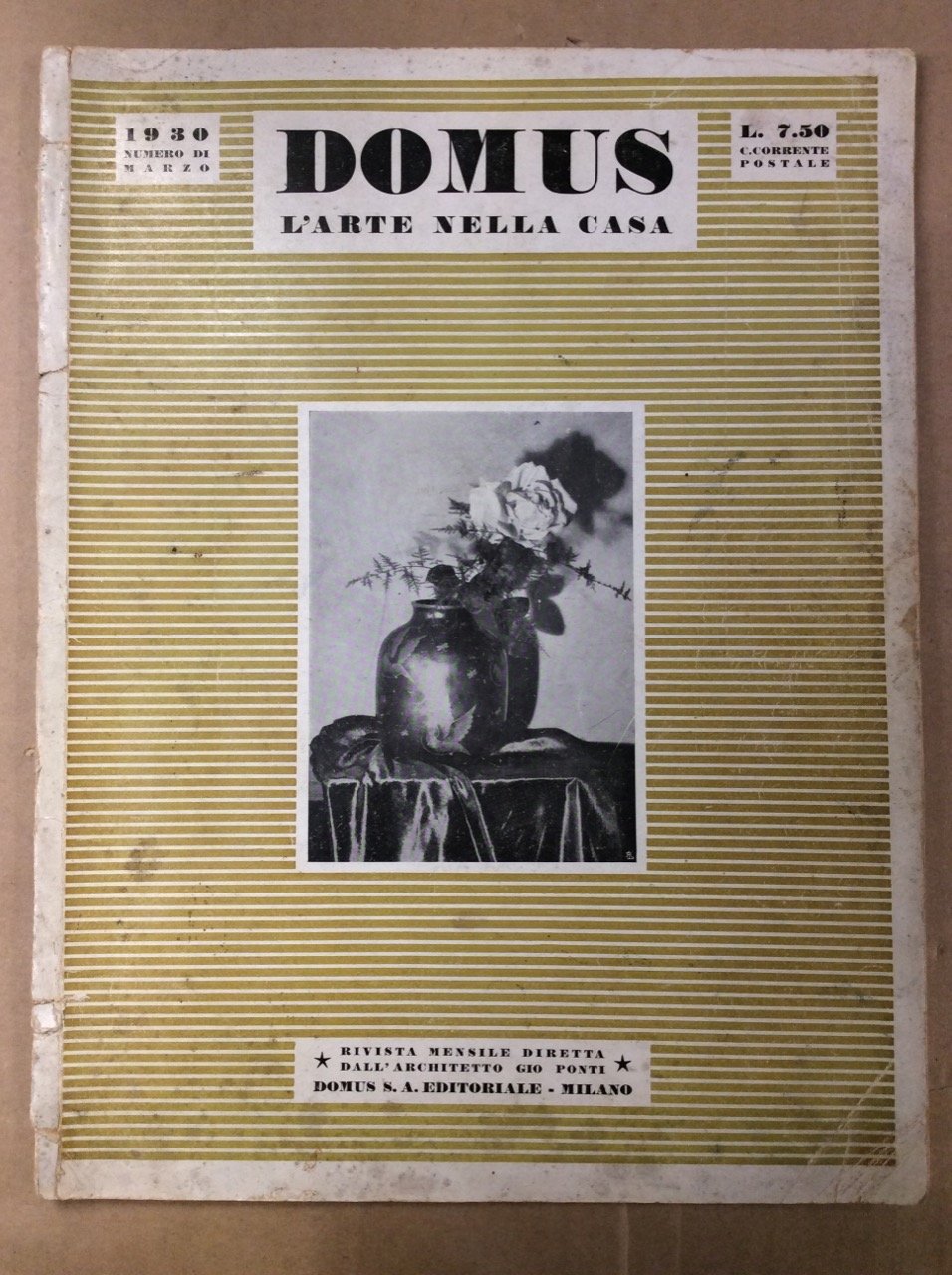 DOMUS. N. 27. Marzo 1930. - L'arte nella casa. Rivista …