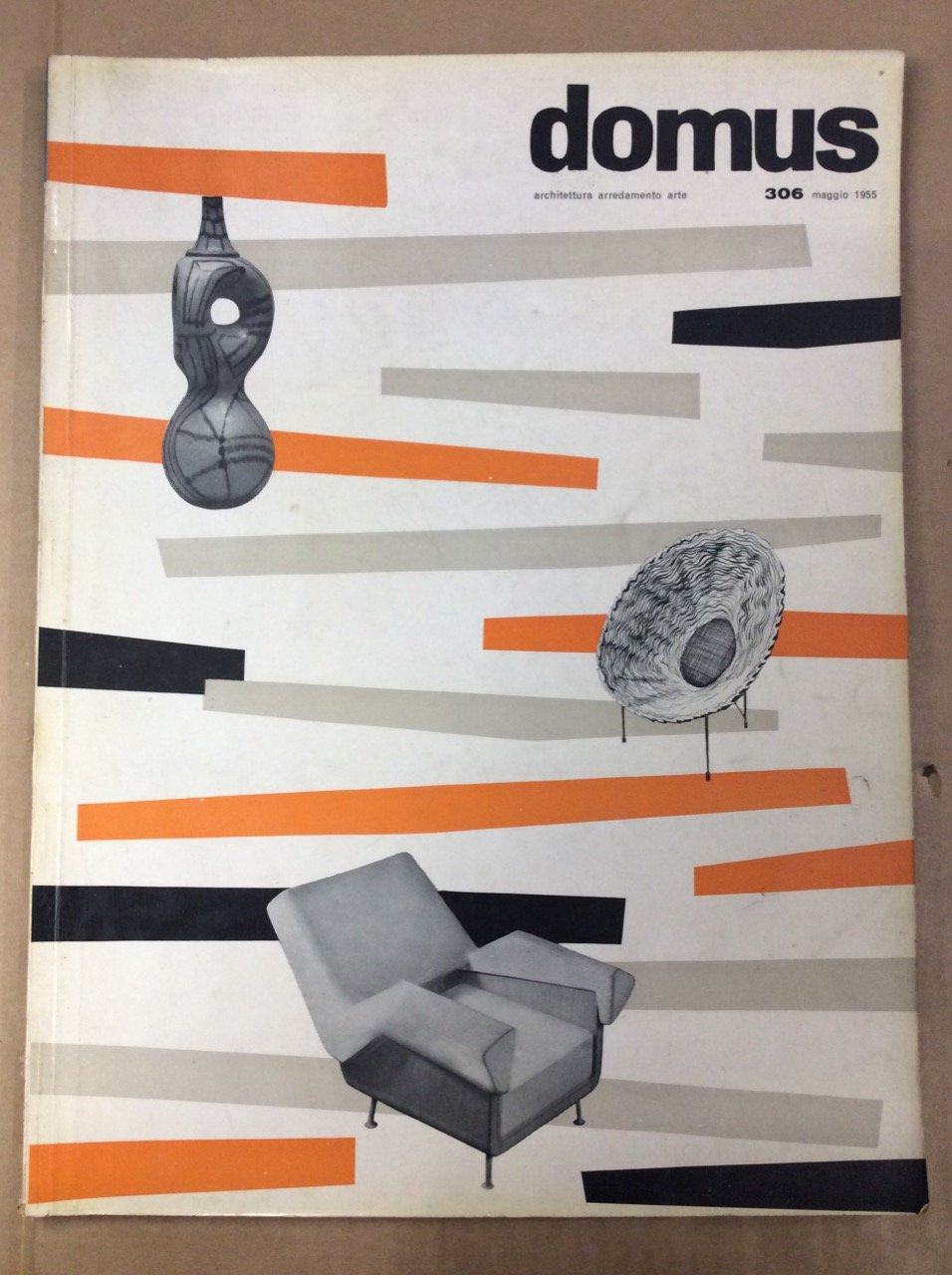 DOMUS. N. 306. Maggio 1955. - Architettura, arredamento, arte. Rivista …