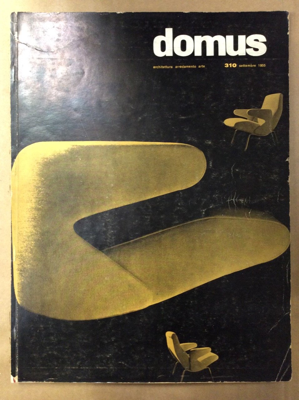 DOMUS. N. 310. Settembre 1955. - Rivista mensile direzione Arch. …