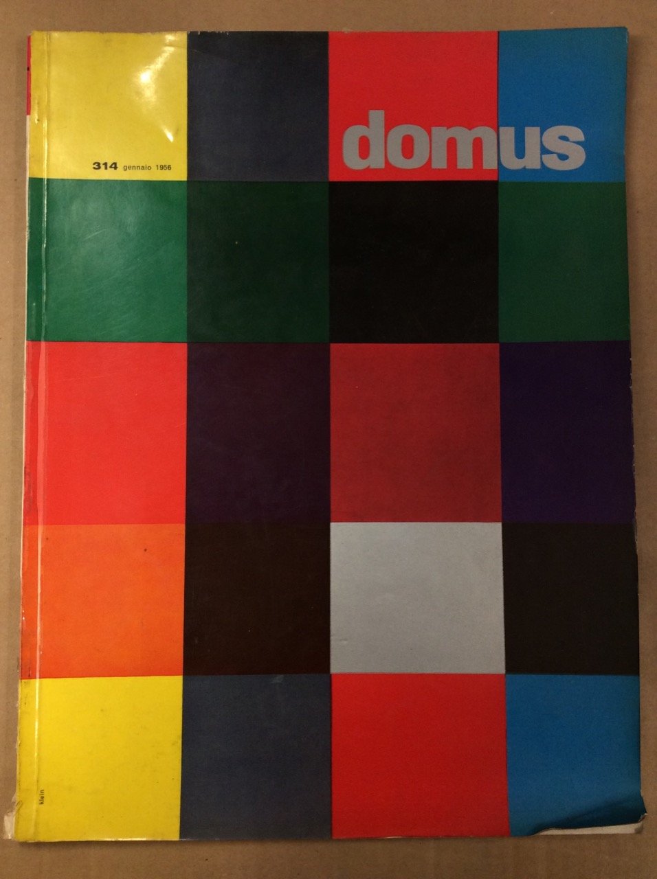 DOMUS. N. 314. Gennaio 1956. - Rivista mensile direzione Arch. …