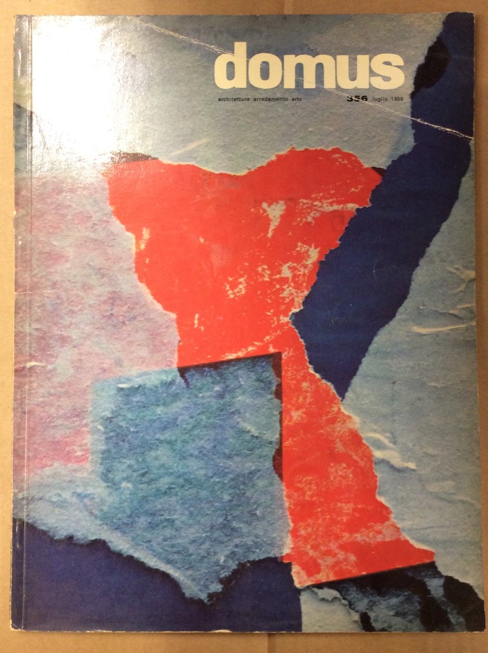 DOMUS. N. 356. Luglio 1959. - Rivista mensile direzione Arch. … | Immagine principale