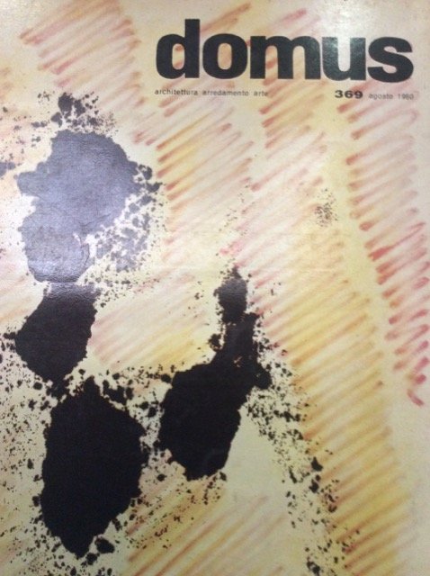DOMUS. N. 369. Agosto 1960. - Rivista mensile direzione Arch. … | Immagine principale