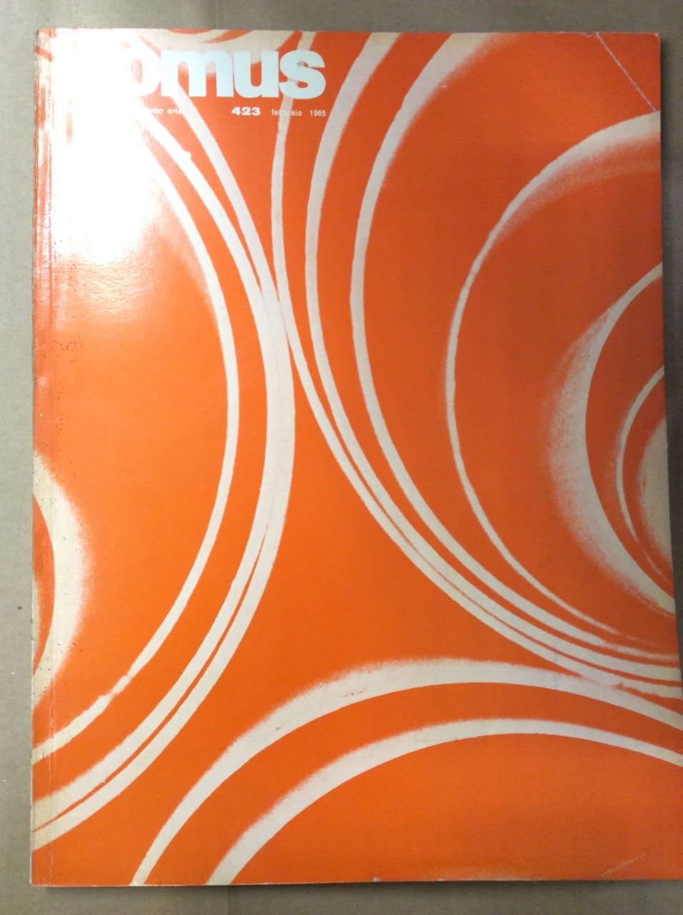 DOMUS. N. 423. Febbraio 1965. - Rivista mensile direzione Arch. … | Immagine principale