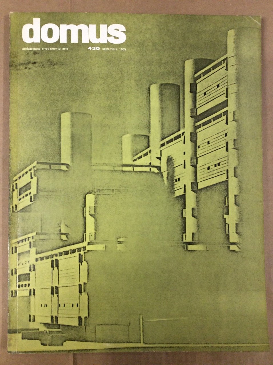 DOMUS. N. 430. Settembre 1965. - Rivista mensile direzione Arch. … | Immagine principale