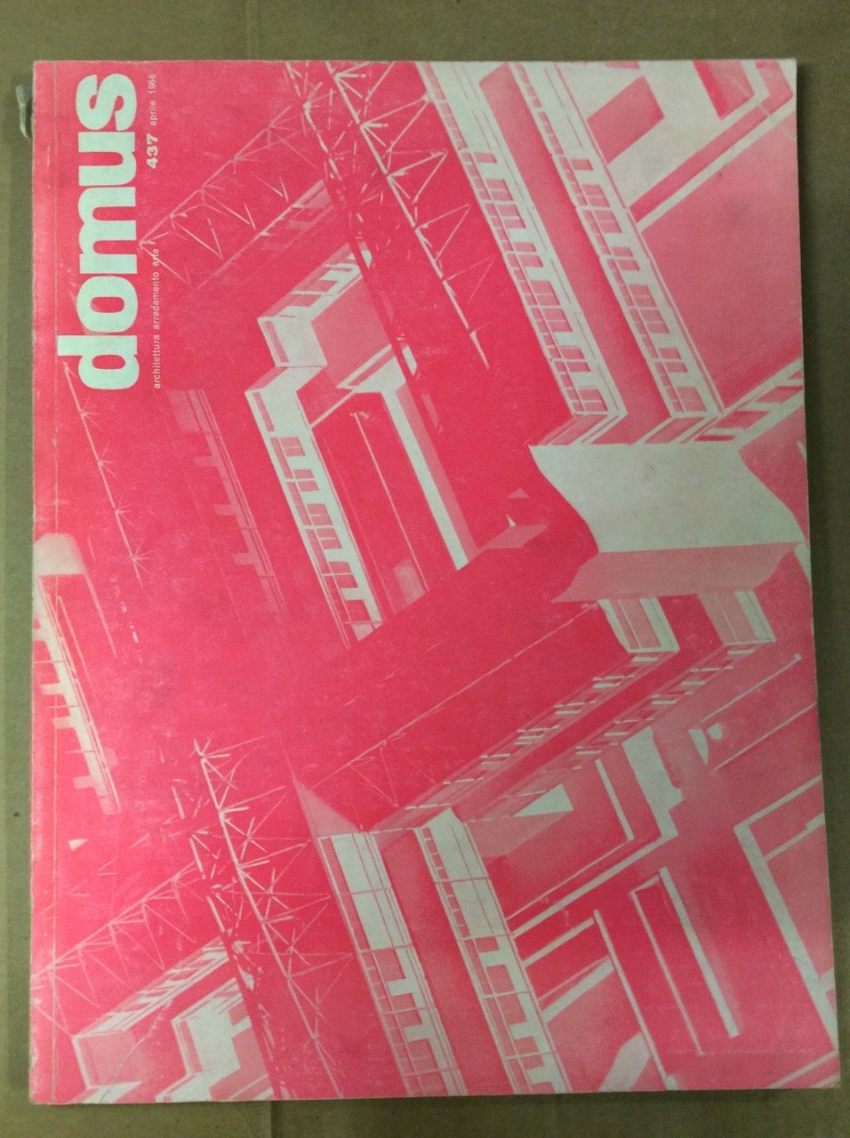 DOMUS. N. 437. Aprile 1966. - Architettura, arredamento, arte. Direzione … | Immagine principale