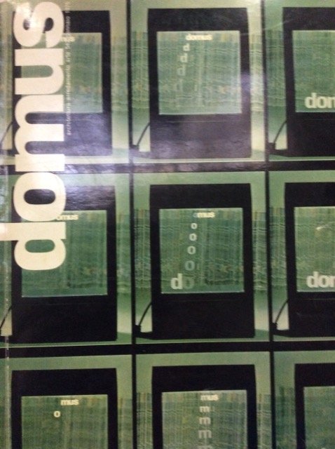 DOMUS. N. 542. Gennaio 1975. - Architettura, arredamento, arte. Direzione …