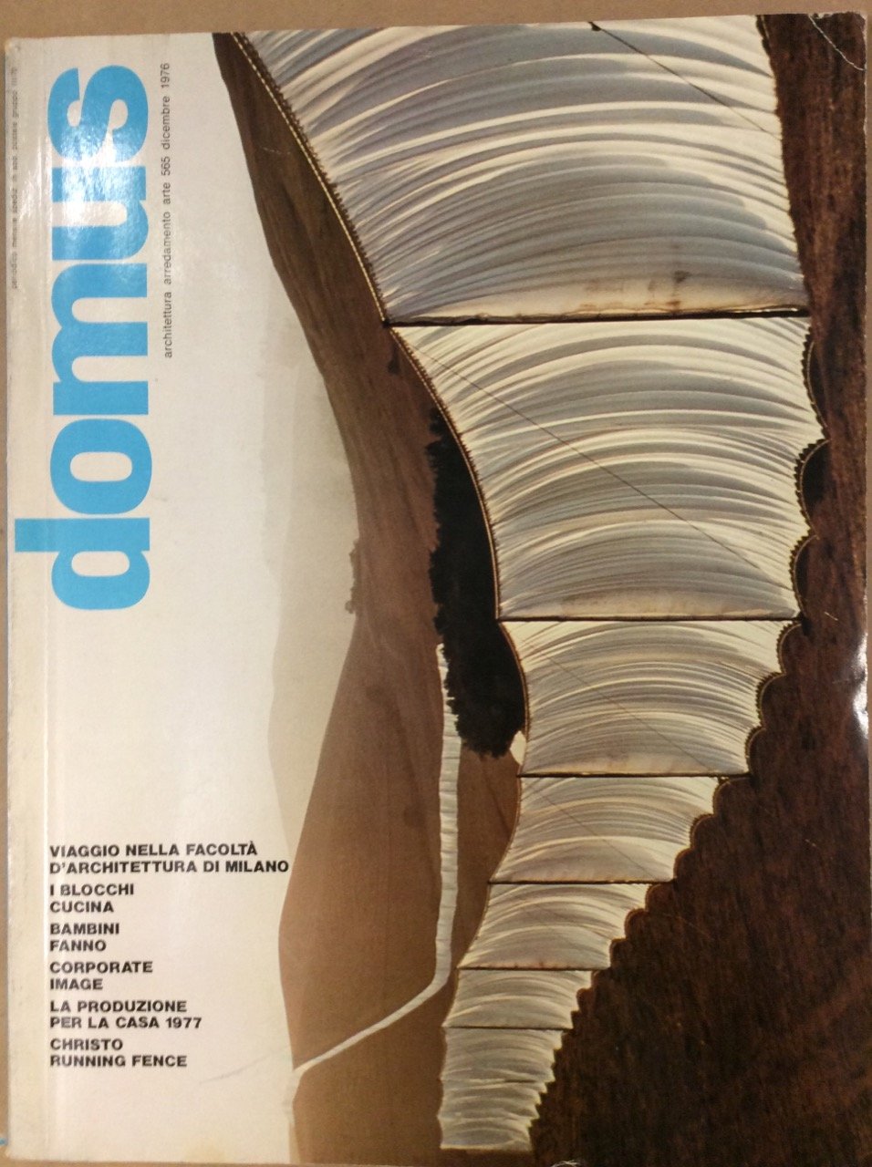 DOMUS. N. 565. Dicembre 1976. - Monthly magazine of architecture, … | Immagine principale