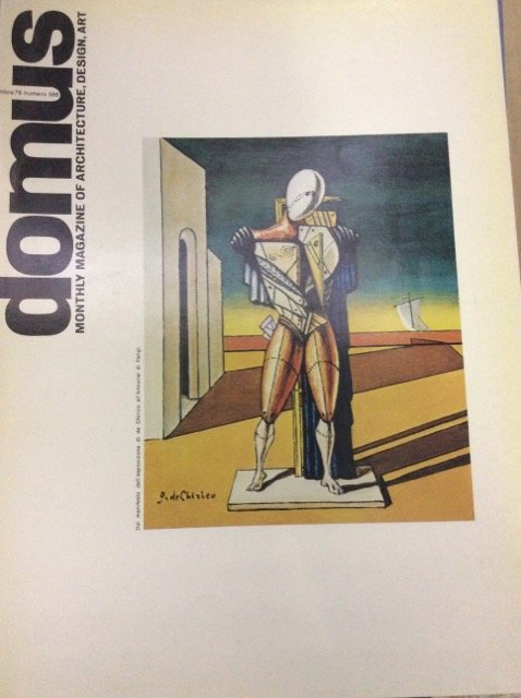 DOMUS. N. 588. Novembre 1978. - Monthly magazine of architecture, … | Immagine principale