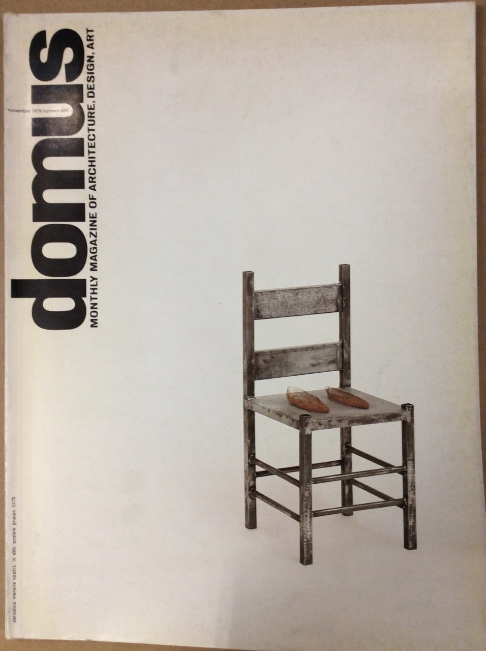 DOMUS. N. 600. Novembre 1979. - Monthly magazine of architecture, … | Immagine principale