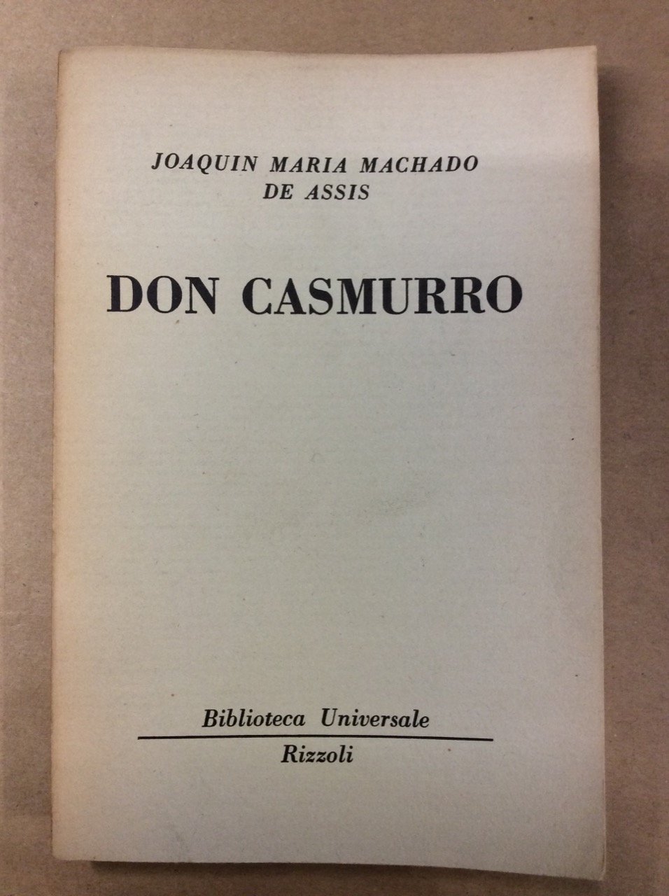 DON CASMURRO.