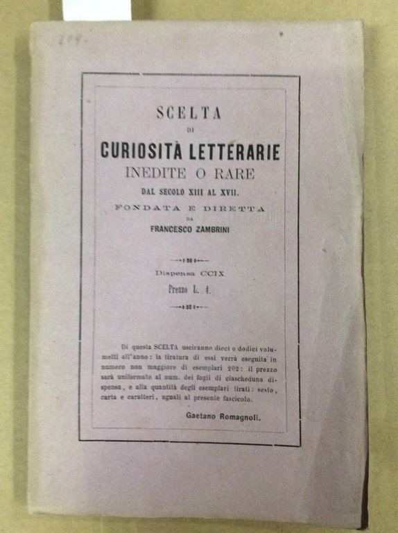 EL DYALOGO DI SALOMON E MARCOLPHO. - Scelta di curiosita' …