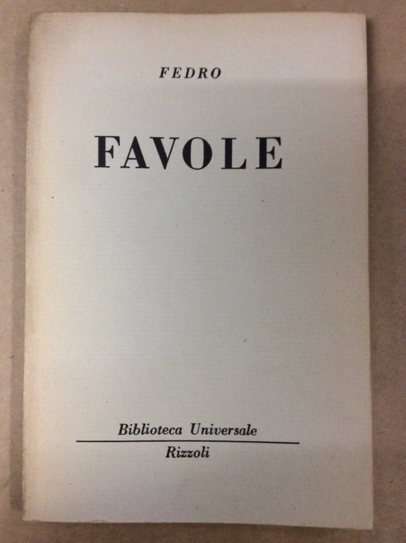 FAVOLE.