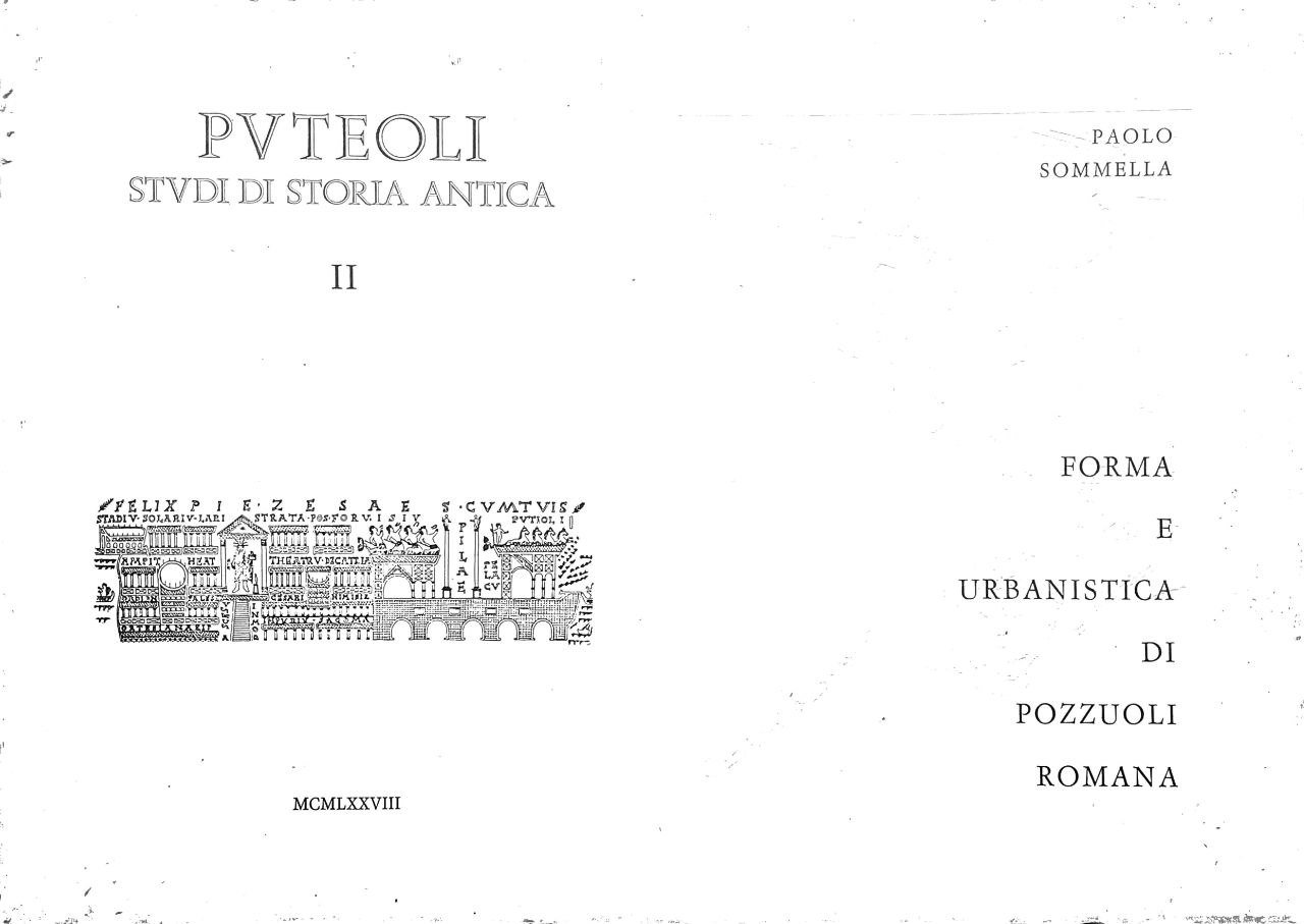 FORMA E URBANISTICA DI POZZUOLI ROMANA.