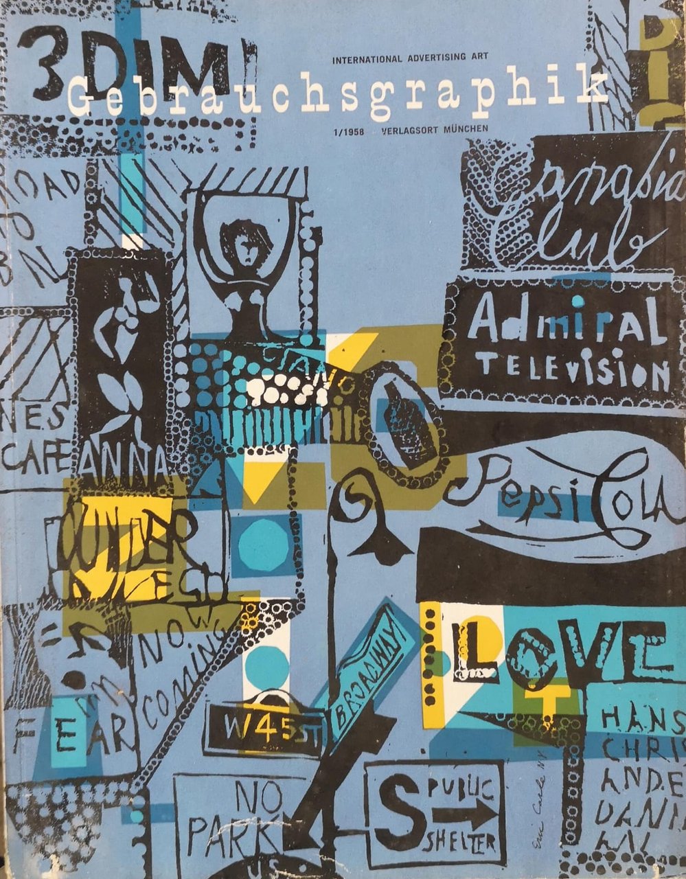 GEBRAUCHSGRAPHIK, ANNO XXIX, VOL. 1, 1958. | Immagine principale