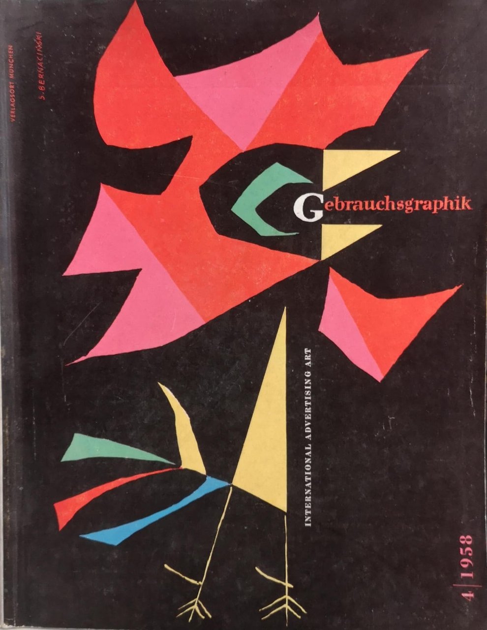GEBRAUCHSGRAPHIK, ANNO XXIX, VOL. 4, 1958. | Immagine principale