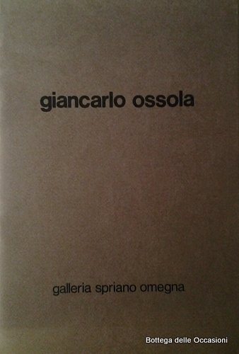 GIANCARLO OSSOLA.