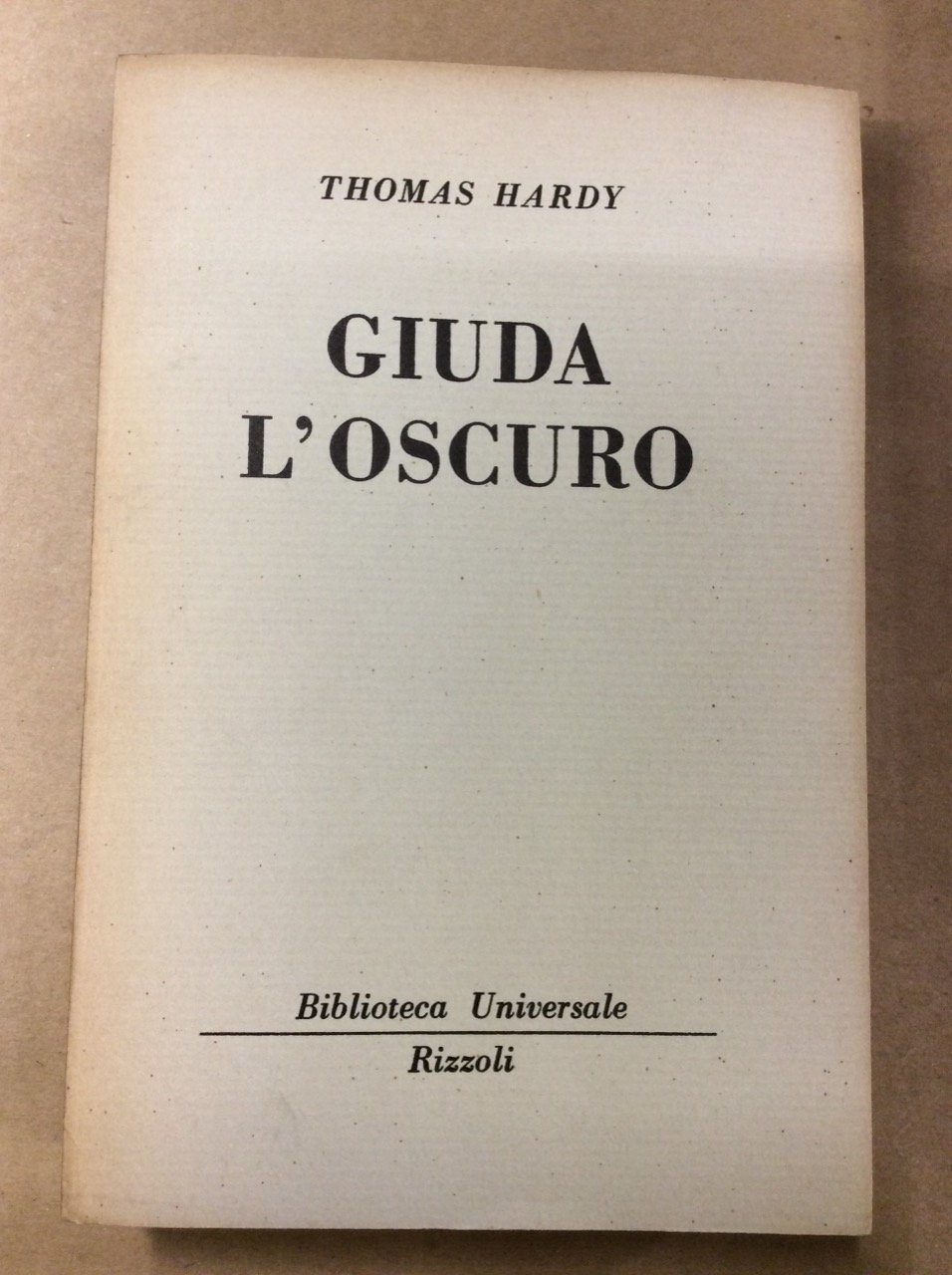 GIUDA L'OSCURO.
