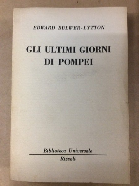 GLI ULTIMI GIORNI DI POMPEI.