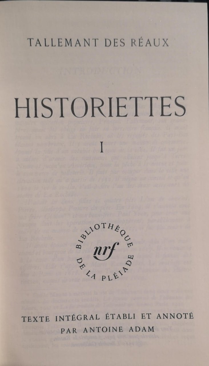 HISTORIETTES. 2 Volumes.