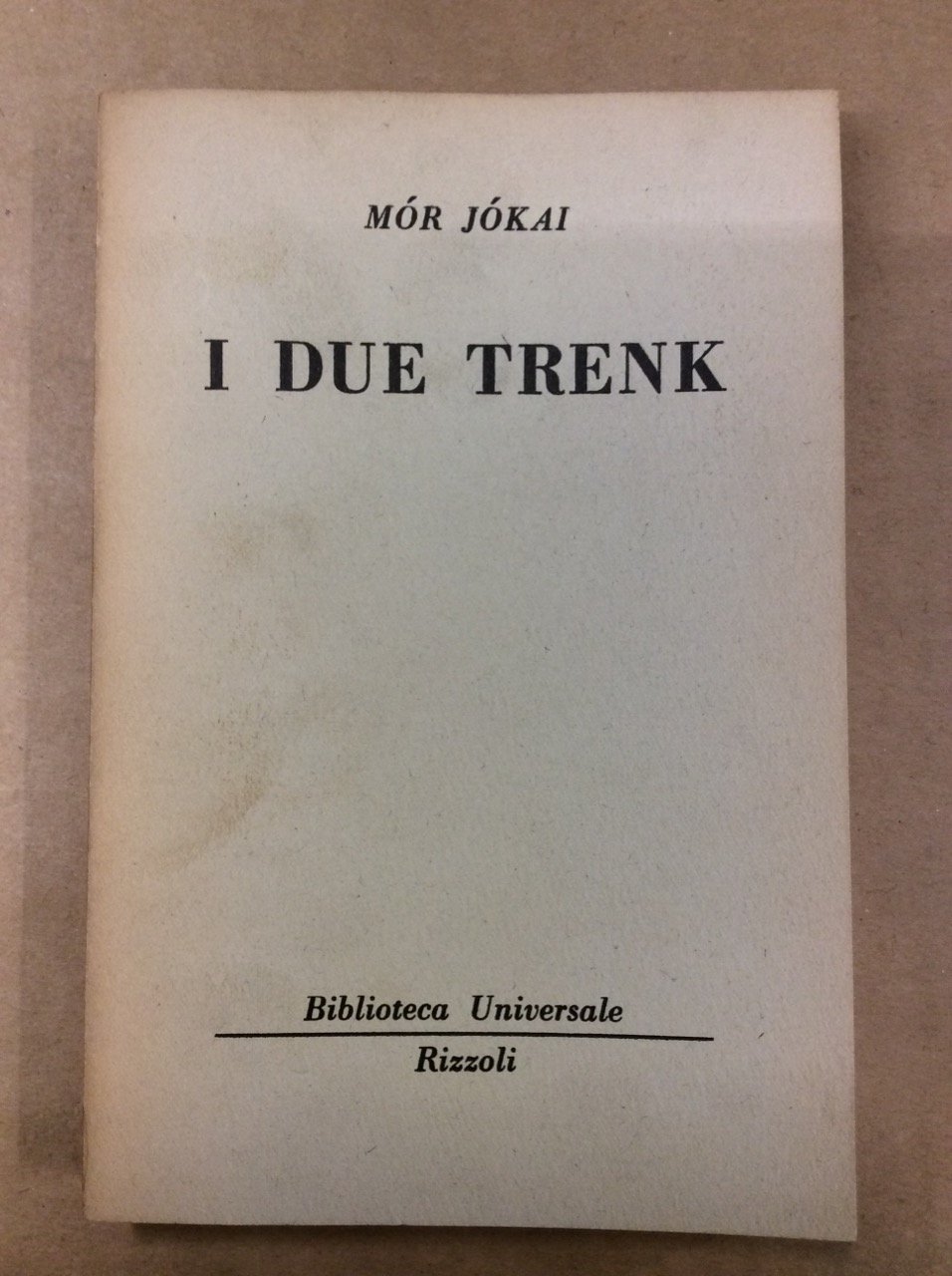 I DUE TRENK.