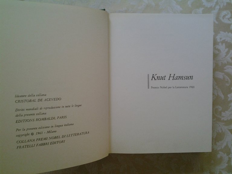 I PREMI NOBEL PER LA LETTERATURA.