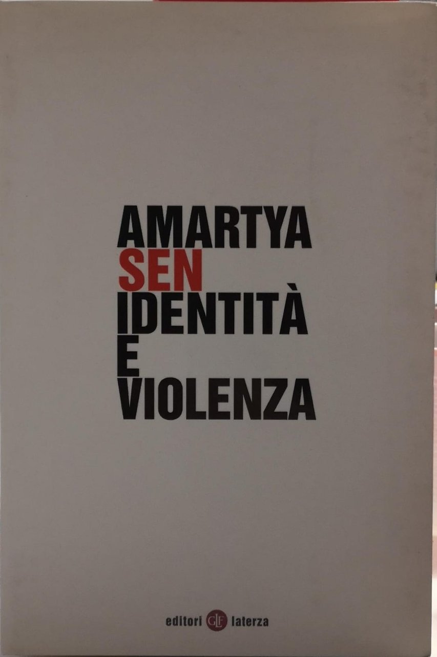 IDENTITÀ E VIOLENZA. | Immagine principale