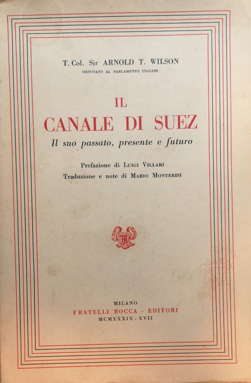 IL CANALE DI SUEZ. IL SUO PASSATO, PRESENTE E FUTURO. … | Immagine principale
