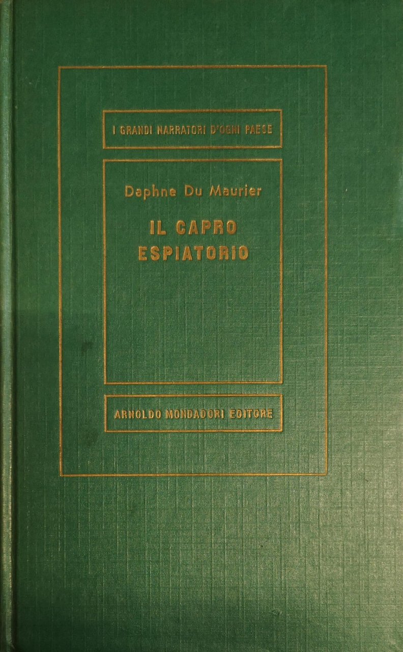 IL CAPRO ESPIATORIO. - Traduzione di Bruno Oddera.