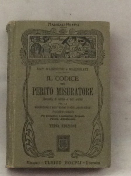 IL CODICE DEL PERITO MISURATORE. - Raccolta di norme e …