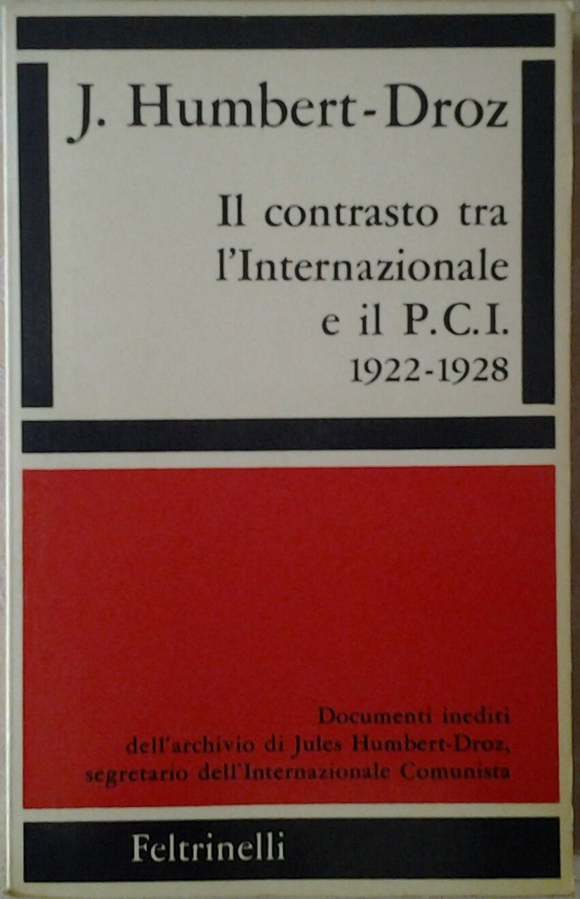 IL CONTRASTO TRA L'INTERNAZIONALE E IL P.C.I. - Traduzione di … | Immagine principale