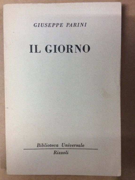 IL GIORNO.