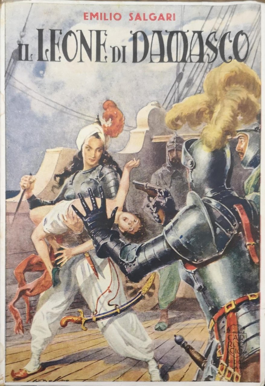 IL LEONE DI DAMASCO. - Collana Popolare Salgari.
