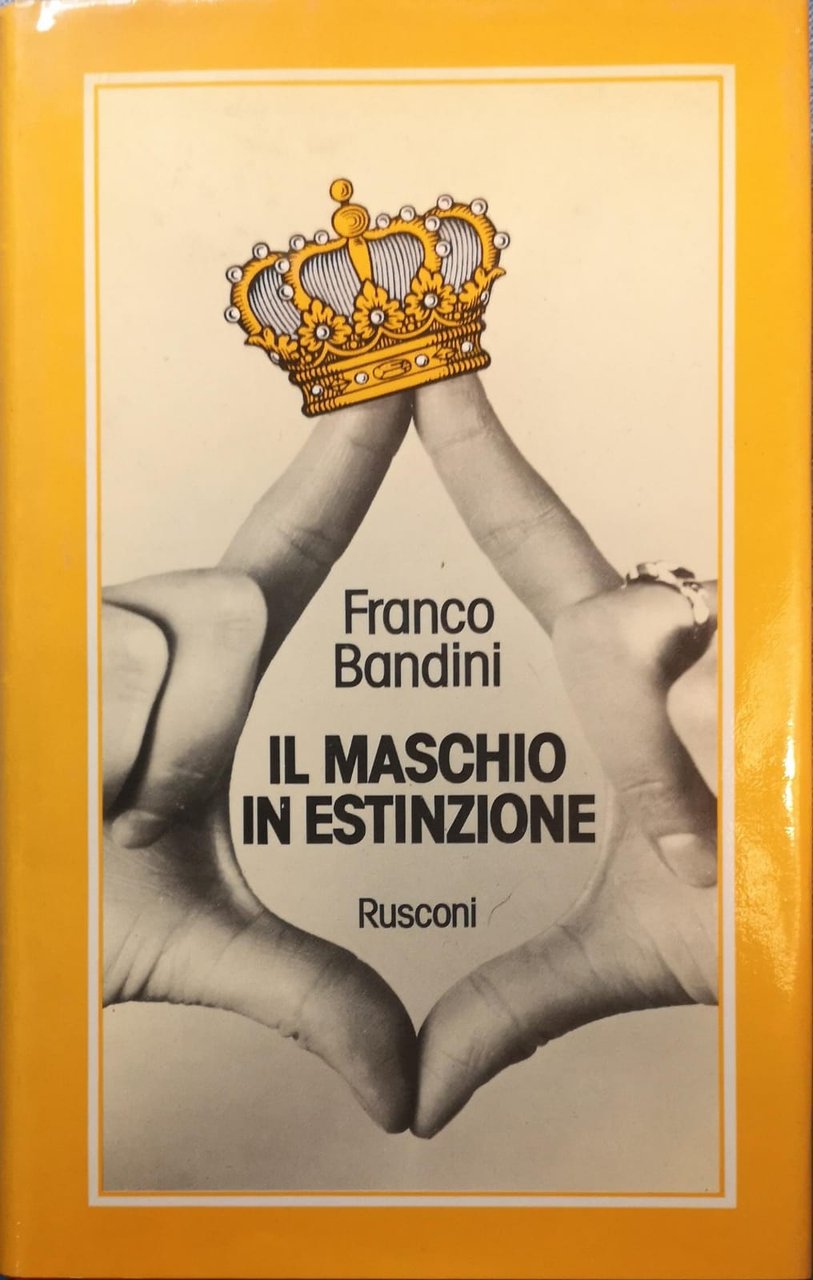 IL MASCHIO IN ESTINZIONE. | Immagine principale