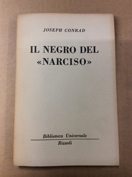 IL NEGRO DEL «NARCISO».