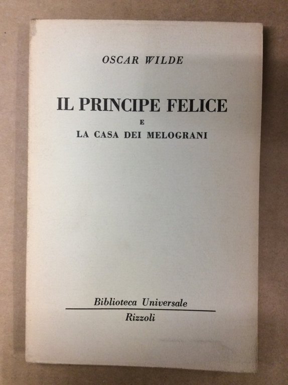 IL PRINCIPE FELICE - LA CASA DEI MELOGRANI.