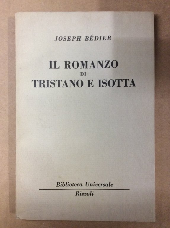 IL ROMANZO DI TRISTANO E ISOTTA.