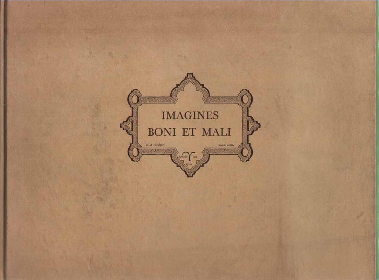 IMAGINES BONI ET MALI. - Incisioni di Giovanni, Raffaele e …