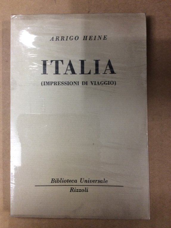 ITALIA (IMPRESSIONI DI VIAGGIO).