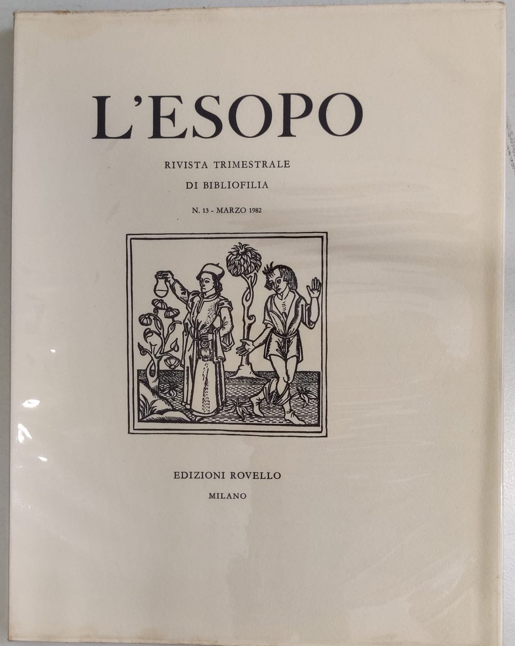 L'ESOPO. Numero 13 Marzo 1982. - Rivista Trimestrale di Bibliofilia. | Immagine principale