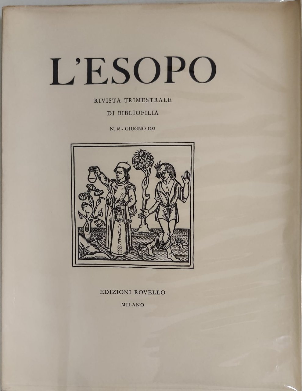L'ESOPO. Numero 18 giugno 1983. - Rivista Trimestrale di Bibliofilia.