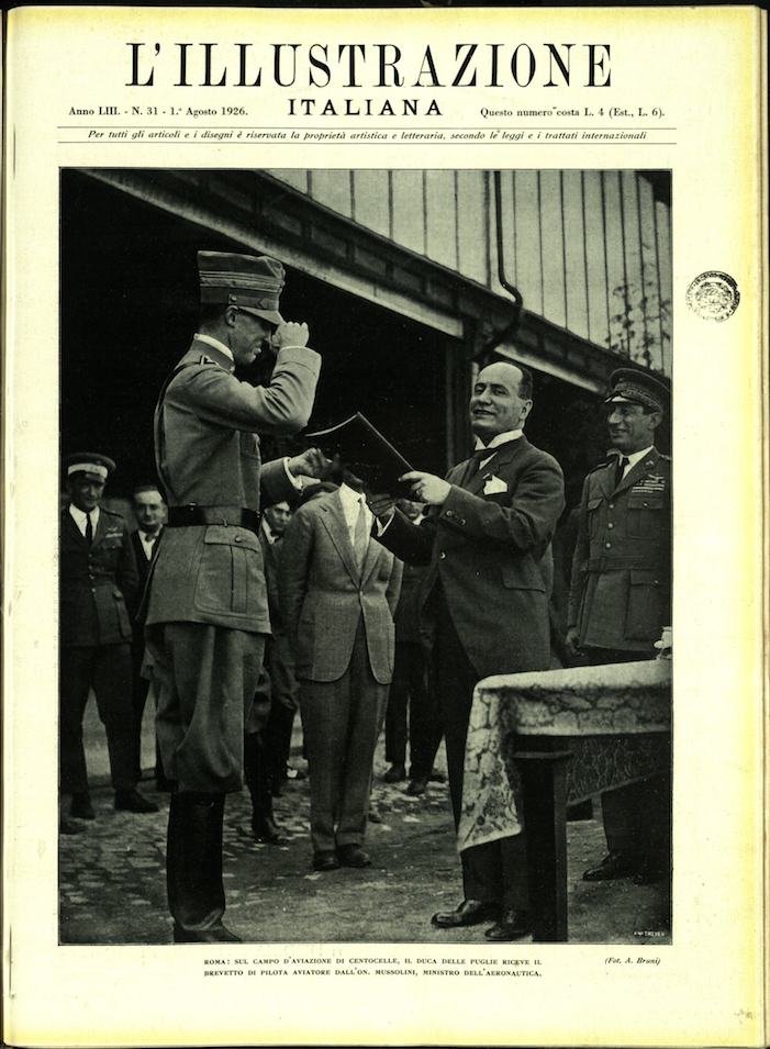 L'ILLUSTRAZIONE ITALIANA. 1 Agosto 1926. Anno 53 - N. 31. | Immagine principale