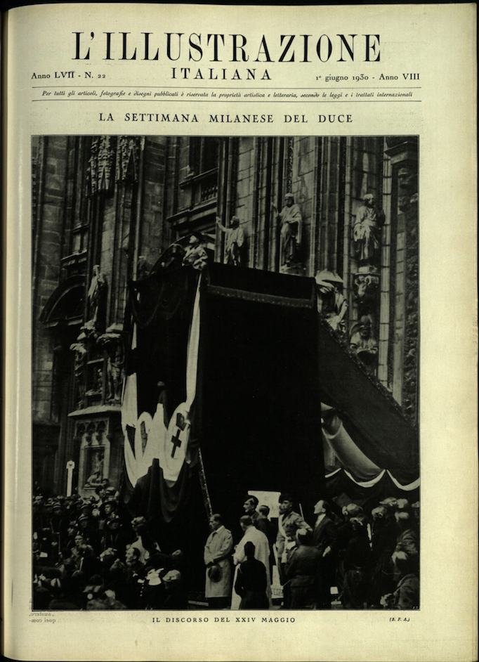 L'ILLUSTRAZIONE ITALIANA. 1 Giugno 1930. Anno 57 - N. 22. | Immagine principale