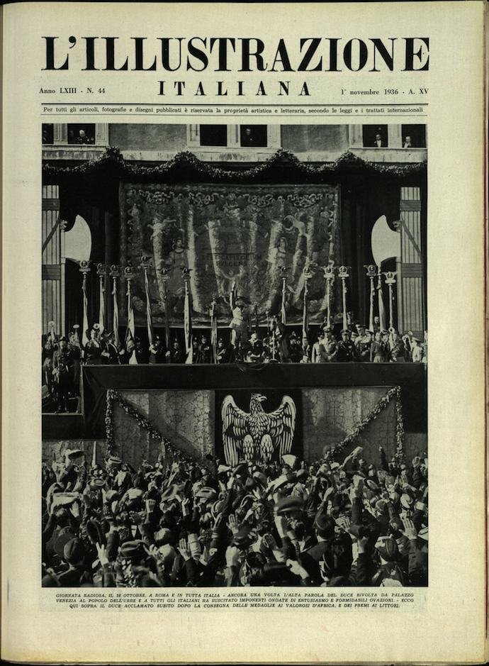 L'ILLUSTRAZIONE ITALIANA. 1 Novembre 1936. Anno 63 - N. 44.